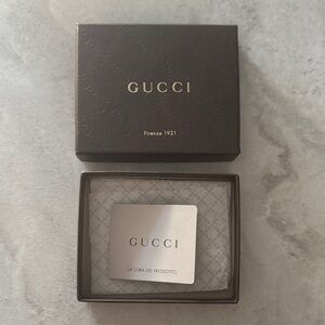 Gucci Brown Men's Jewelry Box